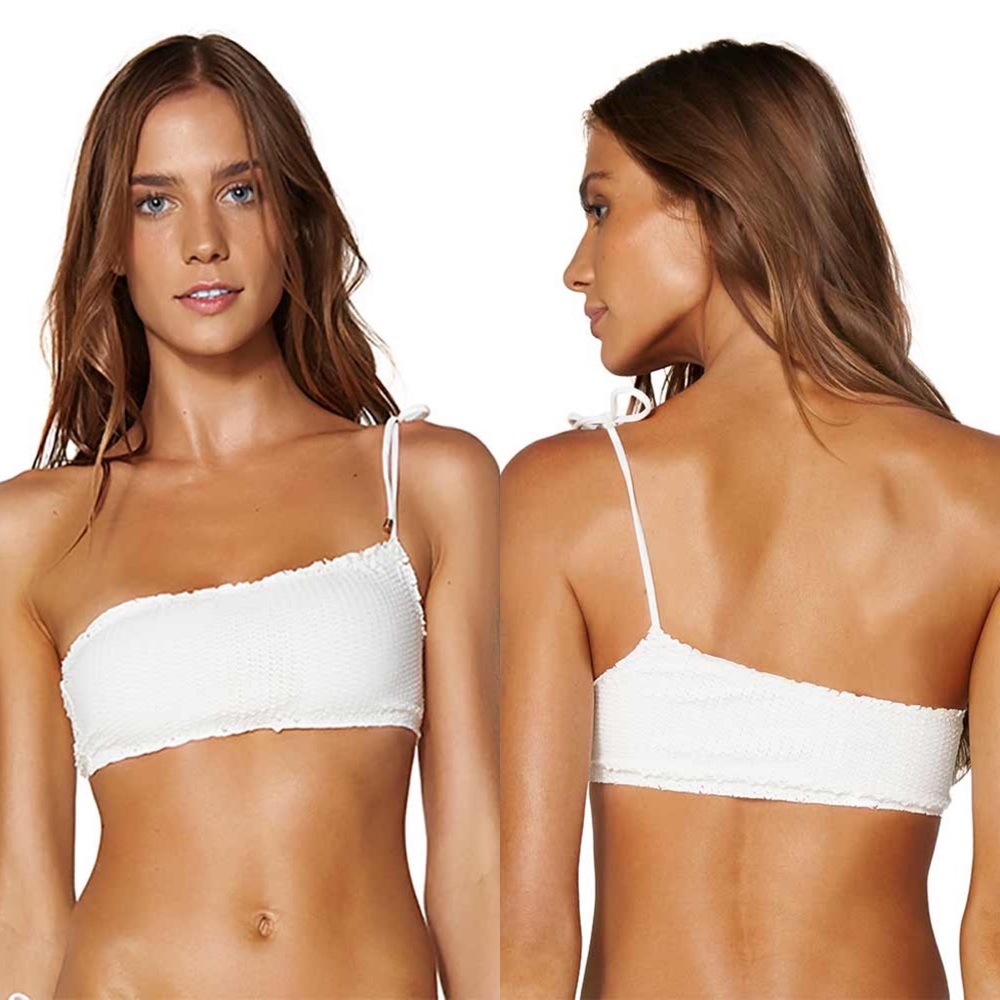 ViX Swim SCALES One Shoulder Bikini Top